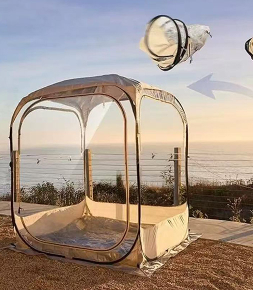 Étui pour tente à bulles