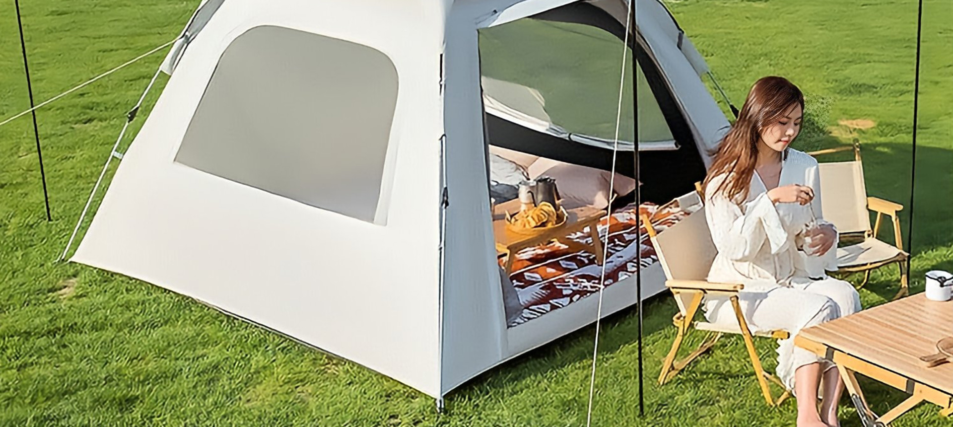 Tente de camping pliante