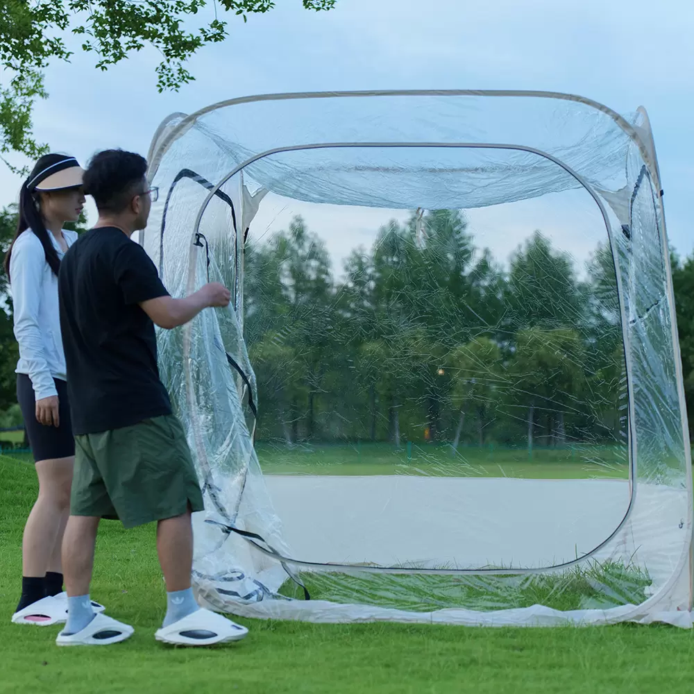 Tente à bulles ClearView : installation instantanée pour des activités de plein air en toute saison