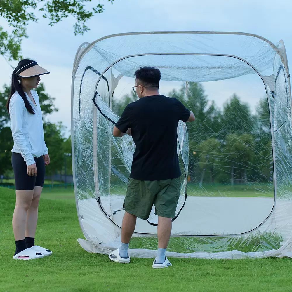 Tente à bulles ClearView : installation instantanée pour des activités de plein air en toute saison